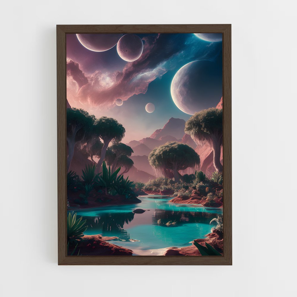 Poster Écosystème Étrangé (vue 5)